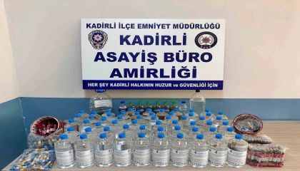 Osmaniyede yılbaşı öncesi kaçak içki operasyonu: 1 kişi tutuklandı