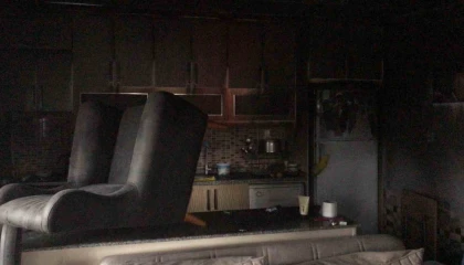 Tarsusta ev yangını