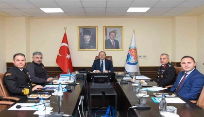 Vali Pehlivan, Asayiş ve Güvenlik Koordinasyon Toplantısına katıldı
