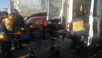 Yalvaçta otomobil ile motosiklet çarpıştı: 1 yaralı