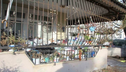 Yaşlı kadının evinden 2 kamyon dolusu çöp çıktı