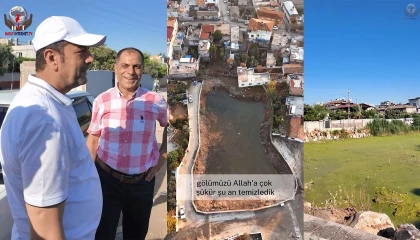 YUMUŞAK: PINARBAŞI MAHALLESİ GÖL TEMİZLİĞİ BAŞARIYLA TAMAMLANDI