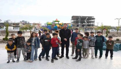 6 Ocak Kurtuluş Meydanı tamamlanma aşamasına geldi