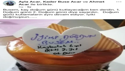 Acılı annenin yürek burkan paylaşımı: “Busem, bu kadar derin yara açılır mı?”