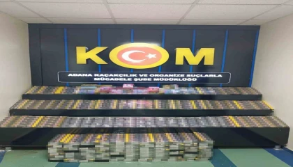 Adanada 2 bin 750 kaçak sigara, 44 elektronik sigara ele geçirildi