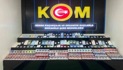 Adanada kaçakçılık operasyonu