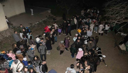 Adanalılar 6 gezegenin yan yana sıralanışını gözlemledi