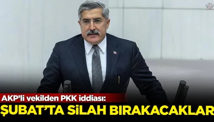 AK Partili Yayman: Şubat ayında artık Türkiye'de silahların bırakılacağı bir iklimin daha çok konuşulacağını düşünüyorum