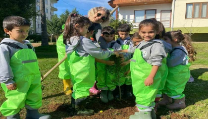 Anamurda öğrencilere çevre ve orman eğitimi verildi