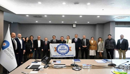 Antalya Büyükşehir Belediyesine enerji yönetimi alanında prestijli belge