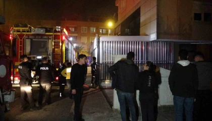 Antalyada apartman dairesinde korkutan yangın