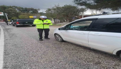 Antalyada son iki haftada 126 bin 649 araç ve sürücü kontrol edildi