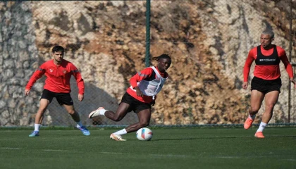 Atakaş Hatayspor, Antalyaspor maçı hazırlıklarını sürdürdü