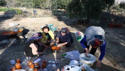 Bal kabakları imece usulü tatlıya dönüştü