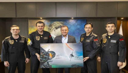 Başkan Seçer: 5 yıl sonra tekrar SOLOTÜRK ekibini ağırlamaktan büyük gurur duyuyoruz