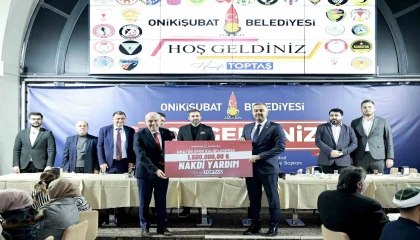 Başkan Toptaştan 48 spor kulübüne 1,5 milyon liralık dev destek