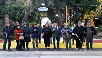 Beyaz Baston Görme Engelliler Haftasında buluştular