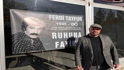 Bucaklı esnaftan Ferdi Tayfur için anlamlı etkinlik