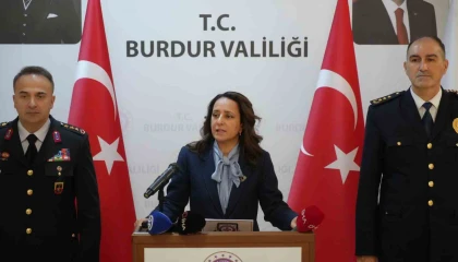 Burdurda Aralık ayında 261 asayiş olayı yaşandı, 5 terör operasyonu yapıldı