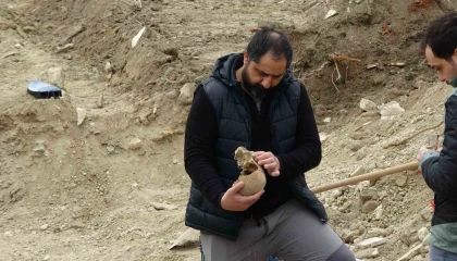 Burdurda insan kemikleri bulunan bölgedeki saha çalışmaları tamamlandı