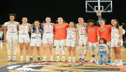 ÇBK Mersinin yarı finalde rakibi Valencia Basket oldu