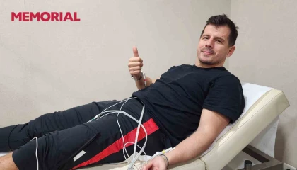 Emre Belözoğlu sağlık kontrolünden geçti
