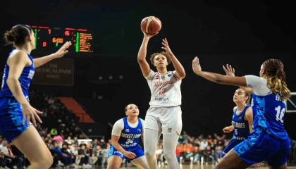 FIBA Kadınlar Euroleague: ÇBK Mersin: 74 - Basket Landes: 67