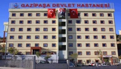 Gazipaşa Devlet Hastanesinde 1 yılda 389 bin 829 hastaya hizmet verildi