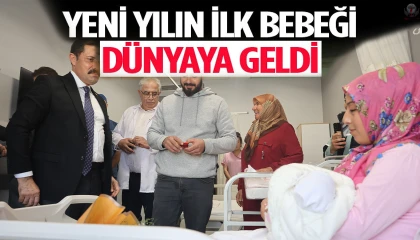 Hatayda 2025 yılının ilk bebeği ‘Leyla bebek oldu