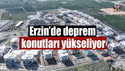 Hatay'da 635 Yeni Konut İnşaatı Devam Ediyor