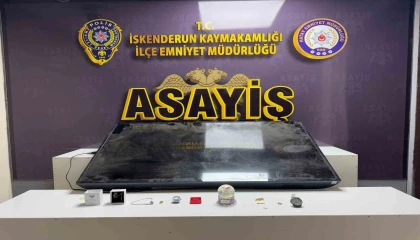 İskenderunda kar küresi çalan hırsızlar yakayı ele verdi