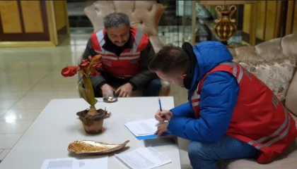 Ispartada konaklama ve araç kiralama firmaları denetlendi