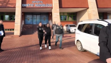 Ispartada şantaj operasyonu: 2 tutuklama