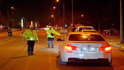 Ispartada trafik denetimi