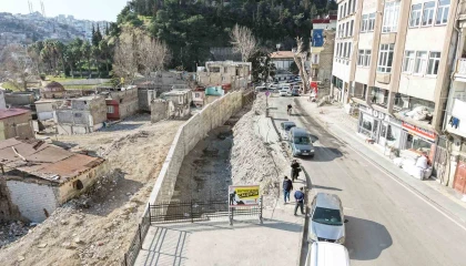 Kahramanmaraşta yol çalışmaları