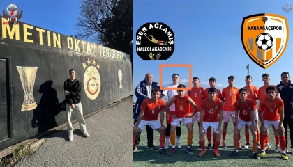 KARAAĞAÇ SPOR'UN KALECİSİ GALATASARAY’A TRANSFER OLDU