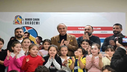 Kepezden Mimar Sinan Akademiye renkli açılış