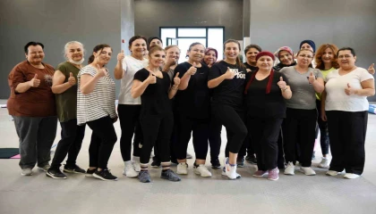 Kepezlilerden aerobik ve pilates kurslarına büyük ilgi