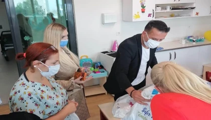 Mersin GİAD üyeleri onkoloji hastası çocuklarla bir araya geldi