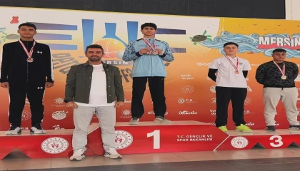 Mersinde düzenlenen M. İzzet Gelegen Gençler Raffa Şampiyonası tamamlandı