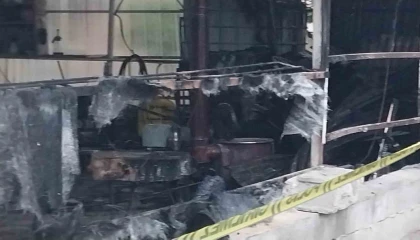 Mersinde iş yerinde uyuyan genç yanarak hayatını kaybetti