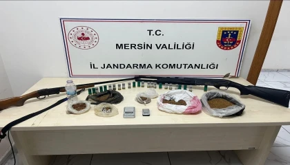 Mersinde kaçak makaron ve uyuşturucu operasyonu: 4 gözaltı