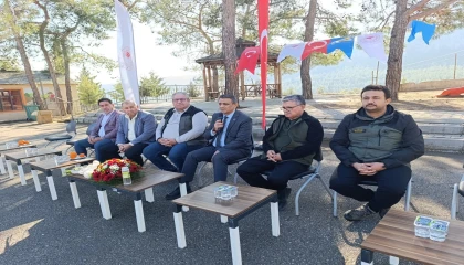 Mersinde köylüler orman yangınlarıyla mücadele konusunda bilgilendiriliyor