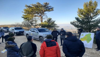 Mersinde Orman Yolları Eğitim Programı tamamlandı