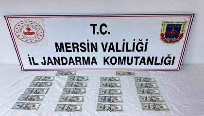Mersinde sahte dolarlar ele geçirildi
