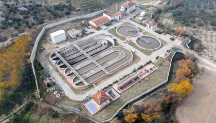 MESKİ, Mut Atık Su Arıtma Tesisinde çalışmalarını sürdürüyor