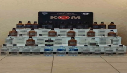 Osmaniyede kaçak alkol operasyonu: 1 tutuklama