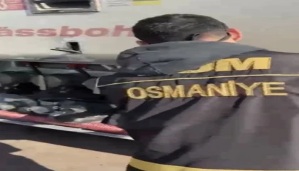 Osmaniyede tankerde 4 bin 690 paket kaçak sigara ele geçirildi