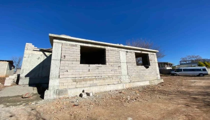 Osmaniyede Yerinde Dönüşüm Projesiyle yapılan köy evleri hızla yükseliyor