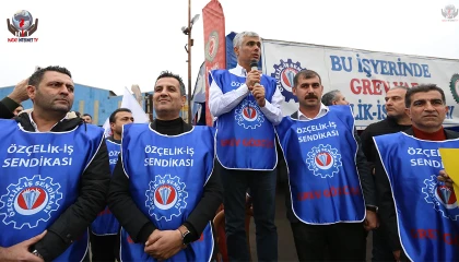 ÖZÇELİK-İŞ SENDİKASI'NDAN İSKENDERUN SPOR'A DESTEK KAMPANYASI